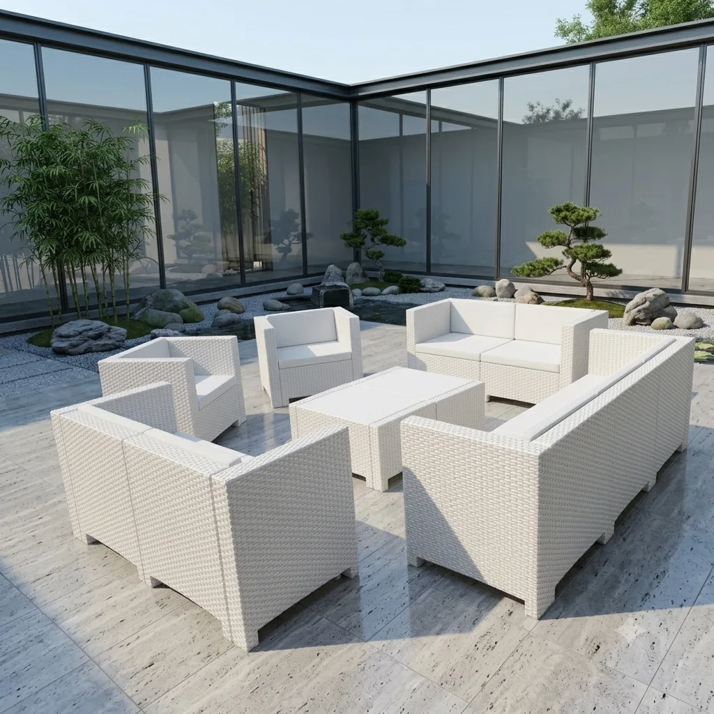 Box Sofa Set (3+2+2+1+1+1)