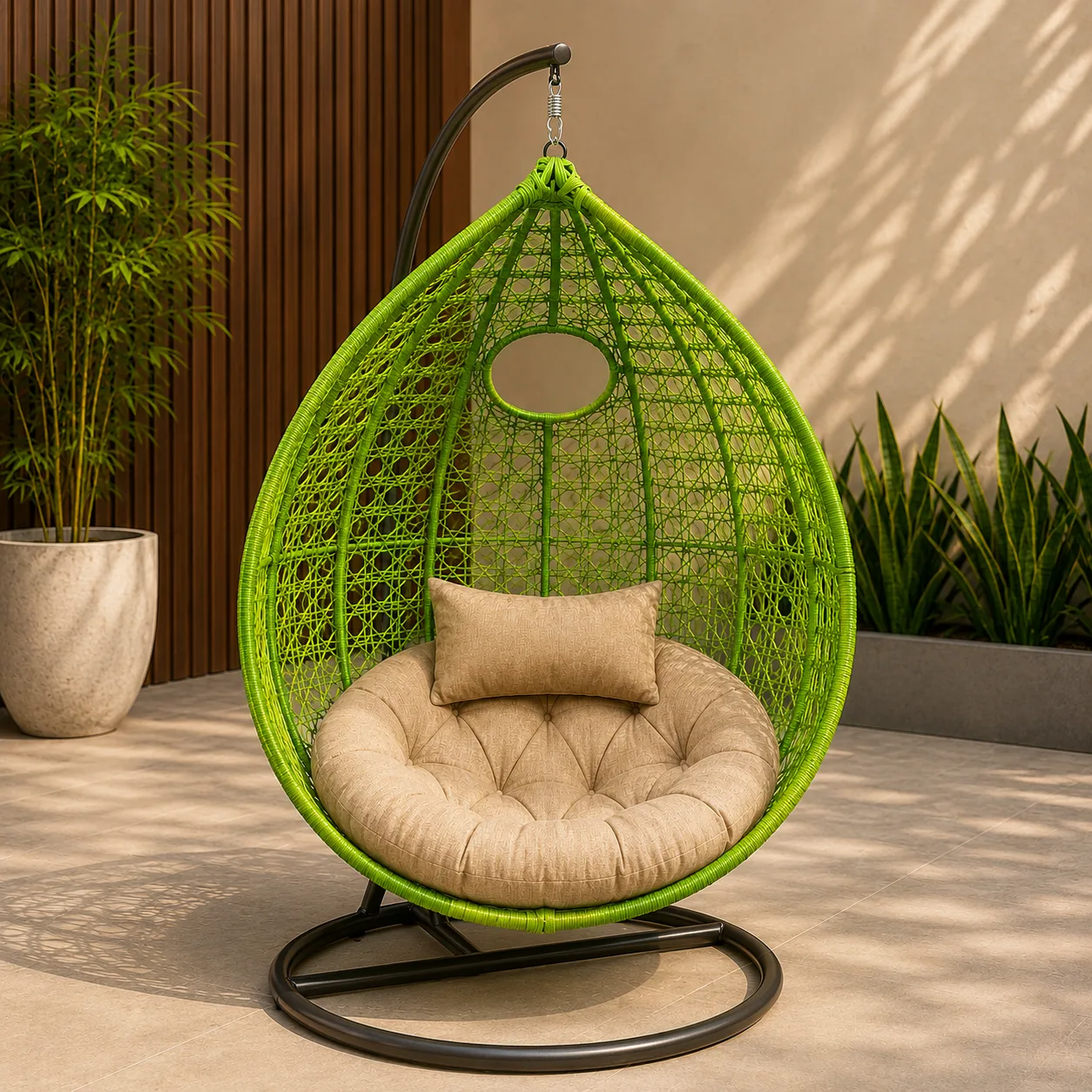 Swing Basket Single Ring Jhulla — Model AE-30