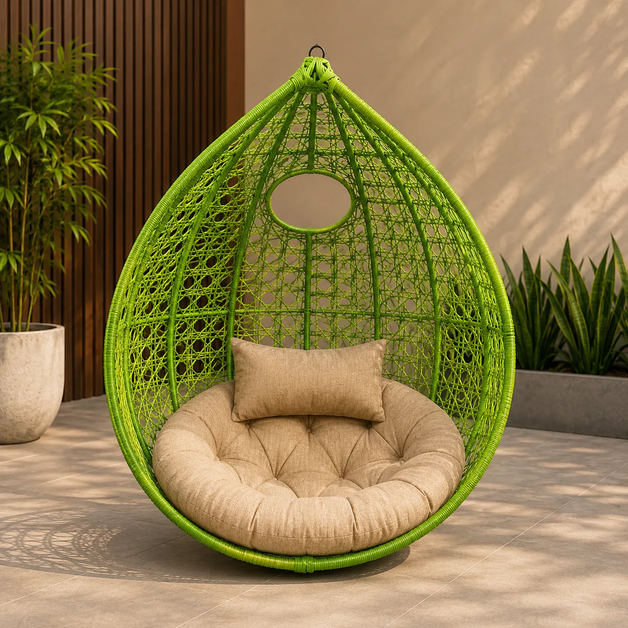 Swing Basket Single Ring Jhulla — Model AE-30