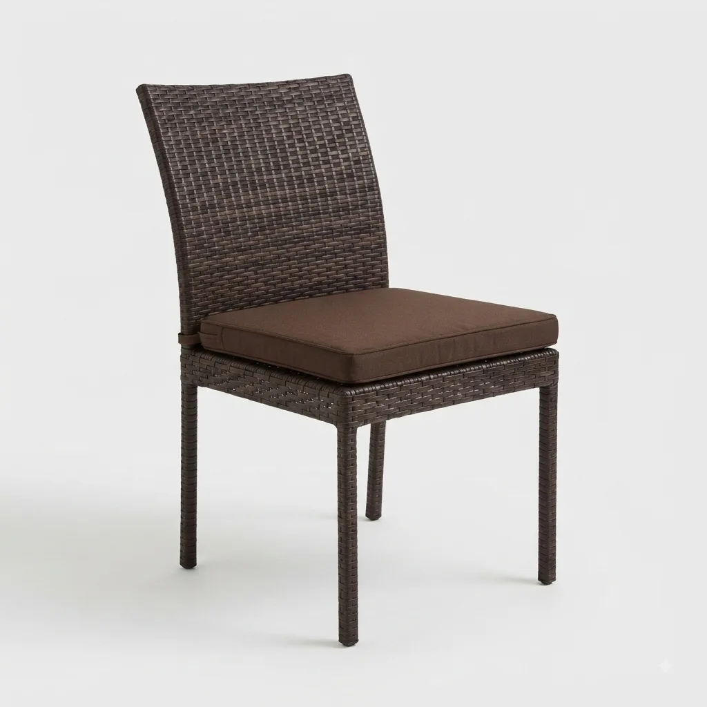 The Arsh Furniture Outdoor Rattan Wicker Dining Table Set 8 Chair 1 Table  — Model AE-46