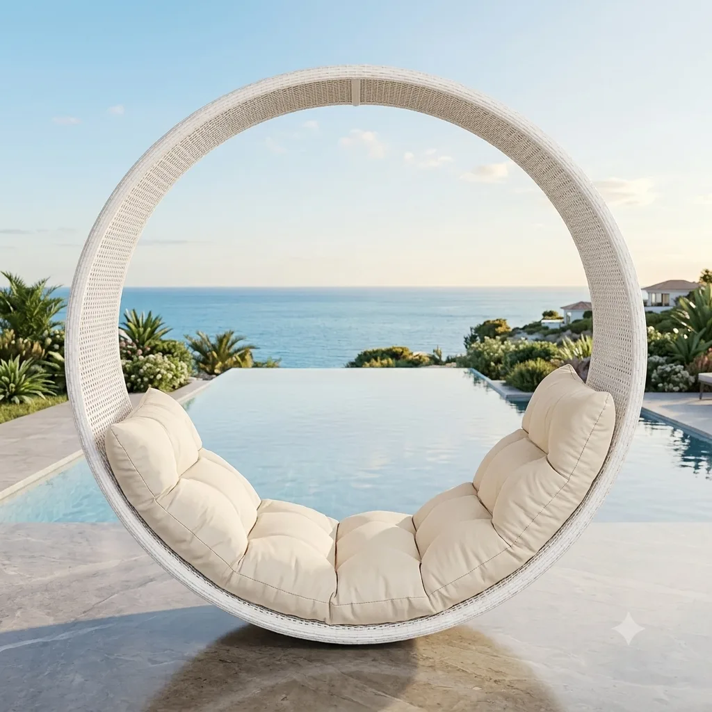 Royal Circle Hanging Swing Chair - Arsh Furniture 